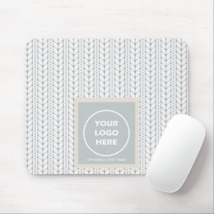 Gebreid patroon Modern Professional Logo Muismat