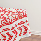 Gebreid patroon tafelkleed (Voorbeeld)