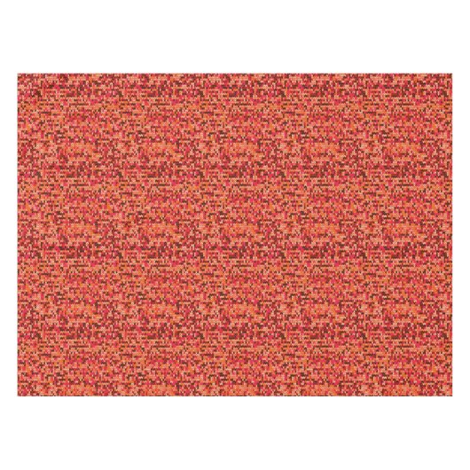 Gebreide abstracte Scandinavische motief in rode t Tafelkleed (Voorkant (Horizontaal))