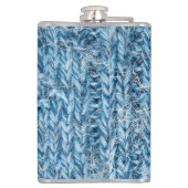 gebreide patroontextuur heupfles (Achterkant)