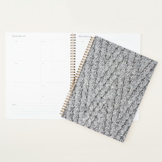 gebreide patroontextuur planner (Display)