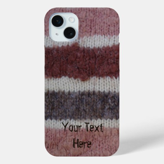  gebreide strepen Case-Mate iPhone case (Achterkant)