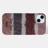  gebreide strepen Case-Mate iPhone case (Achterkant (horizontaal))