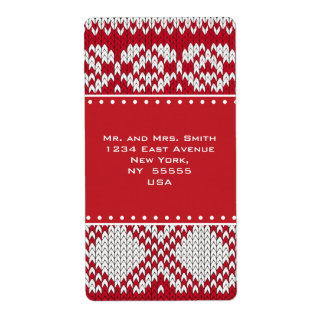 Gebreide talen etiket