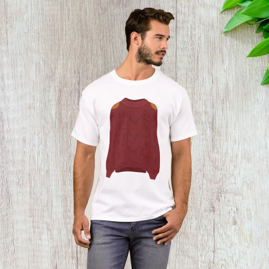 Gebreide trui t-shirt