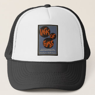 Gebrek aan middelen - 1939 trucker pet