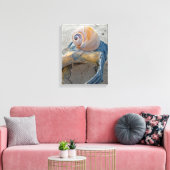 Gebrekkige schoonheden canvas afdruk (Insitu (Woonkamer))