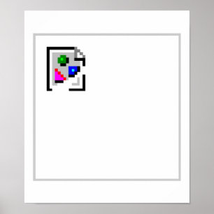 Gebroken Afbeelding JPG PNG GIF JPEG Poster