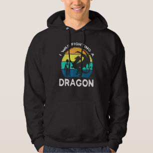 Gebroken arm Dragon schouder- en schouderwonden Hoodie
