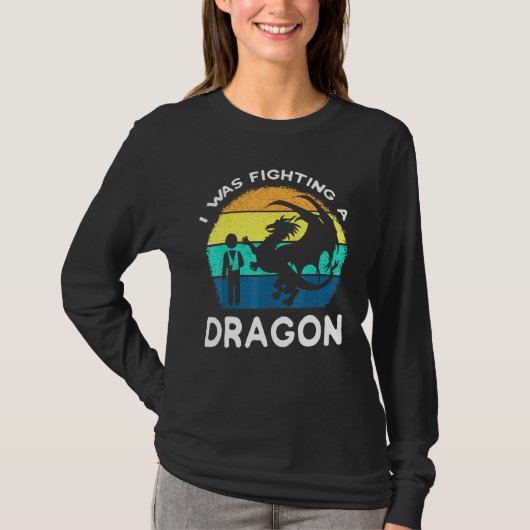 Gebroken arm Dragon schouder- en schouderwonden T-shirt (Voorkant)