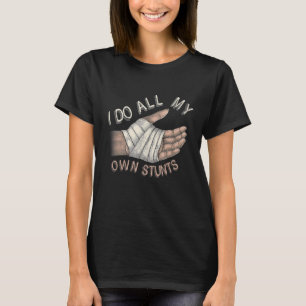 Gebroken arm voor kinderen... ik doe al mijn eigen t-shirt