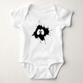 Gebroken Baby Creeper Romper (Voorkant)