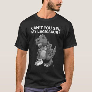 Gebroken been voor kinderen Dino Broke ankle Foot T-shirt