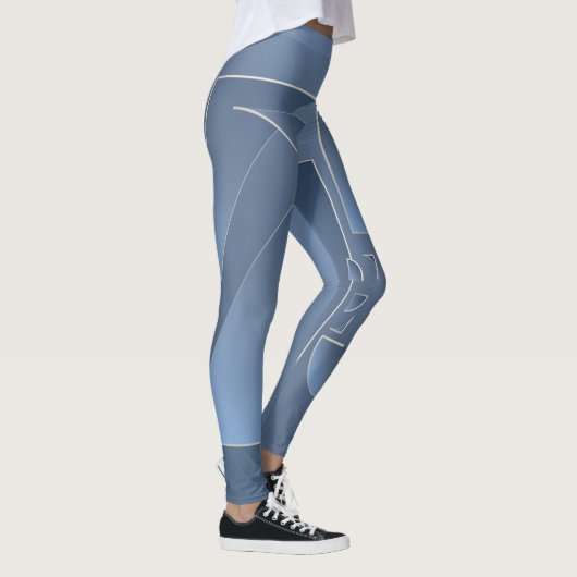 gebroken blauwkever leggings (Rechts)