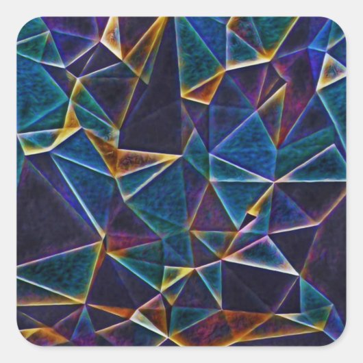 Gebroken bollen Klassieke ronde Sticker (Voorkant)