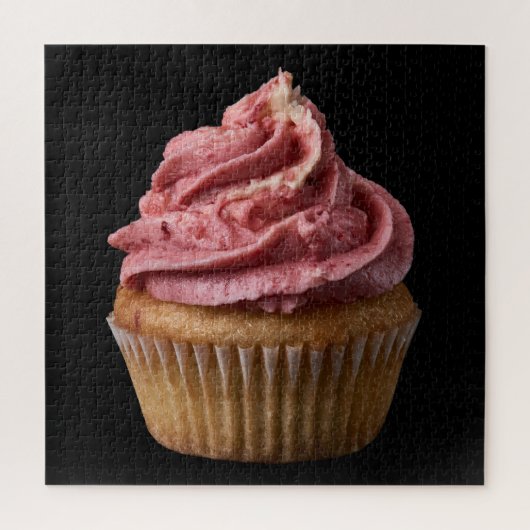 Gebroken Botercreme Cupcake Legpuzzel (Verticaal)