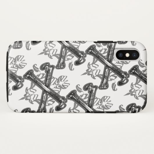 Gebroken botfiligraat Case-Mate iPhone case (Achterkant (horizontaal))