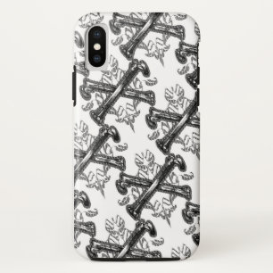 Gebroken botfiligraat iPhone x hoesje
