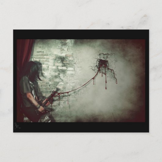 "Gebroken" Briefkaart (Voorkant)