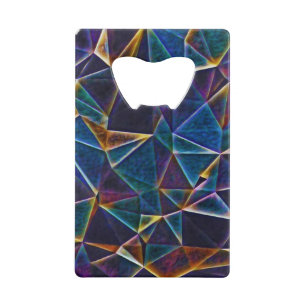 Gebroken bubbels Sleutelhanger Kredietkaart Flessenopener