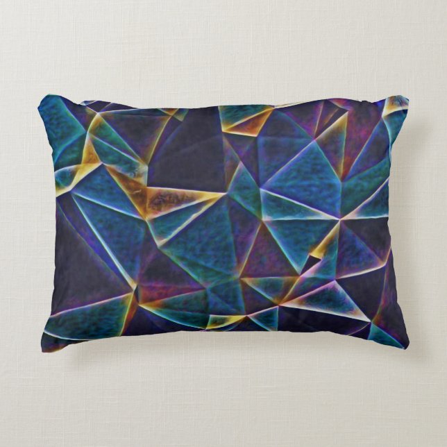 Gebroken bubbels - springplank accent kussen (Voorkant)