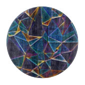 Gebroken bubbelsteentjes snijplank (Voorkant)