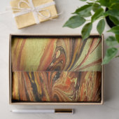 Gebroken fractal Abstracte gouden ontkoppeling Tissuepapier (Geschenk)