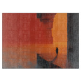 Gebroken geest nr. 1 snijplank (Voorkant)