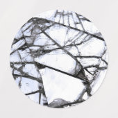 Gebroken glas labels (Design 2)