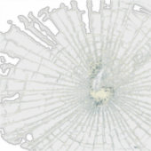 Gebroken glaseffect sticker (Voorkant)