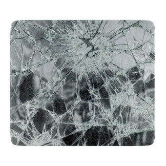 Gebroken glazen oppervlak (stijl 6) olieverfschild snijplank