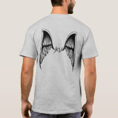 Gebroken hart - Angel Wings T-shirt (Achterkant)
