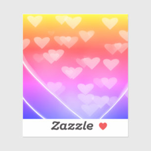 Gebroken hart digitaal ontwerp sticker