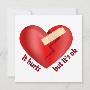 Gebroken hart genezen met patch en levenscitaat