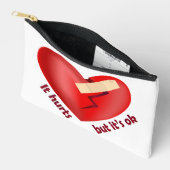 Gebroken hart genezen met patch en levenscitaat etui (Open)