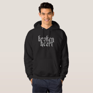 Gebroken Hart Gotisch Hoodie