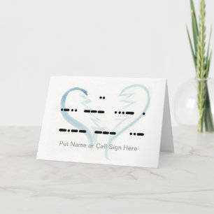 Gebroken Hart Ik Hou van Jou Personaliseer Het Kaa Kaart