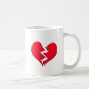 Gebroken hart koffiemok