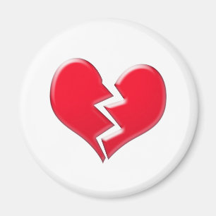 Gebroken hart magneet