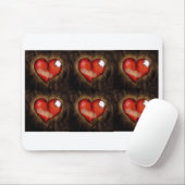 Gebroken hart/Mending Heart-mousepad Muismat (Met muis)