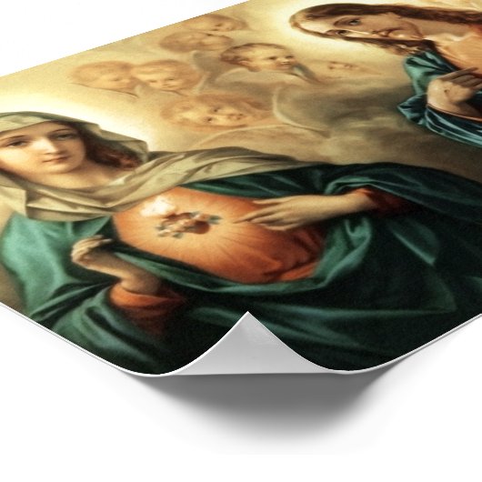 Gebroken hart & ongemak Poster afdrukken (Hoek)