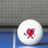 Gebroken hart pingpongballen (Net)