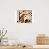 gebroken hart poster (Keuken)