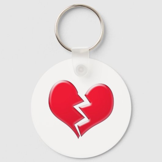 Gebroken hart sleutelhanger (Voorkant)