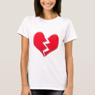 Gebroken hart t-shirt