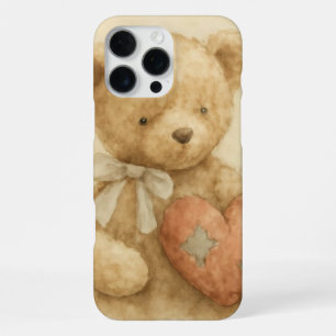 Gebroken Hart, Vintage, door Natasha Us iPhone 16 Pro Max Hoesje
