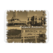 Gebroken heuvel, montage magneet (Horizontaal)