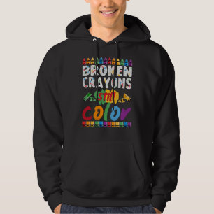 gebroken krijt nog steeds hoodie