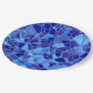 gebroken mozaïek C Papieren Bordje