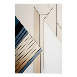 Gebroken perspectieven perfect poster